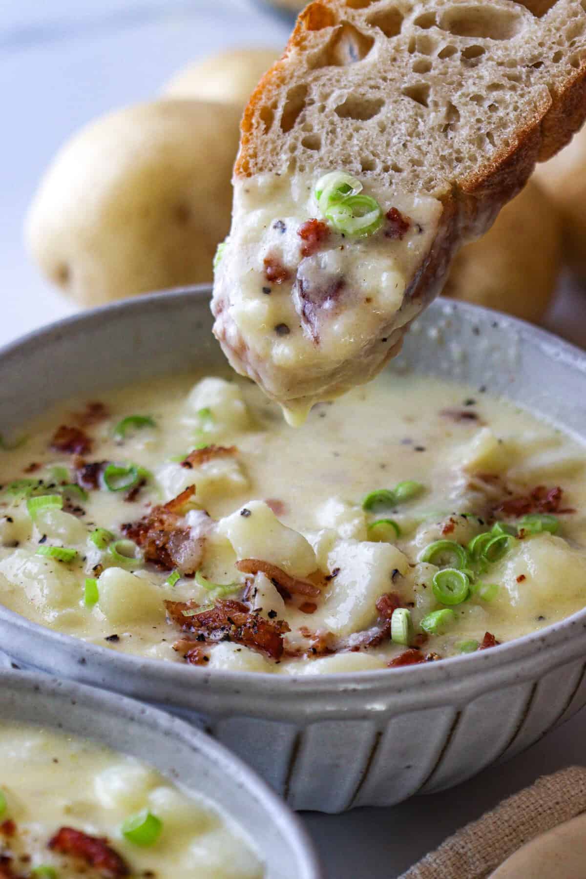 4 Ingredient Potato Soup Recipe