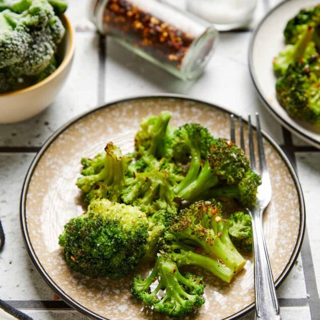 Roasted Frozen Broccoli