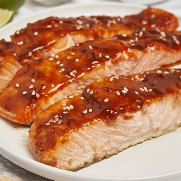 Air Fryer Teriyaki Salmon