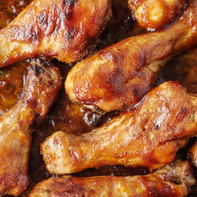 Baked BBQ Chicken Legs