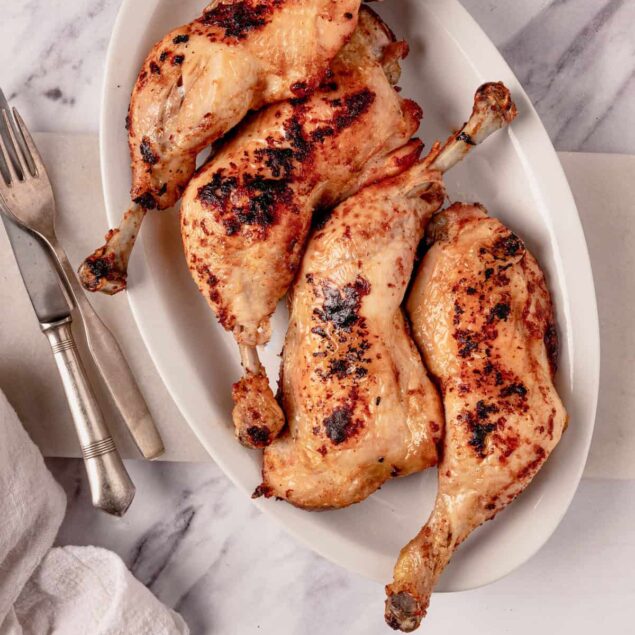 Baked Chicken Leg Quarters