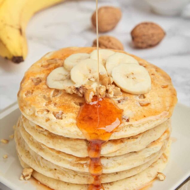 Banana Bread Pancakes