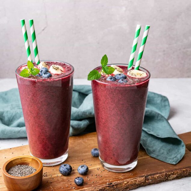 Blueberry Banana Smoothie