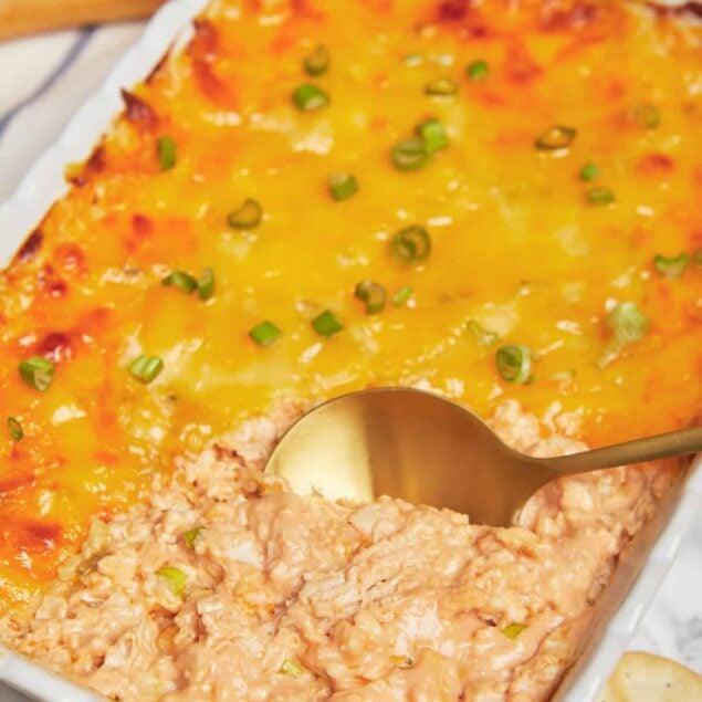 Buffalo Ranch Chicken Dip