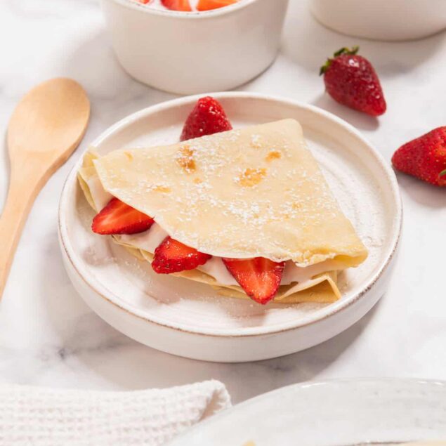 Eggless Crepes