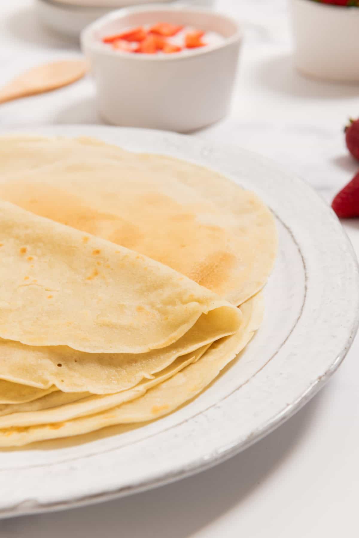 Eggless Crepes
