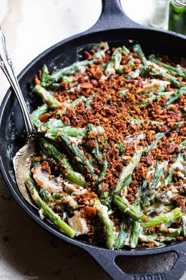 Low Carb Keto Green Bean Casserole