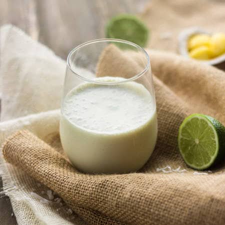 Pineapple Coconut Smoothies {Gluten + Dairy Free + Super Simple} - Food Faith Fitness