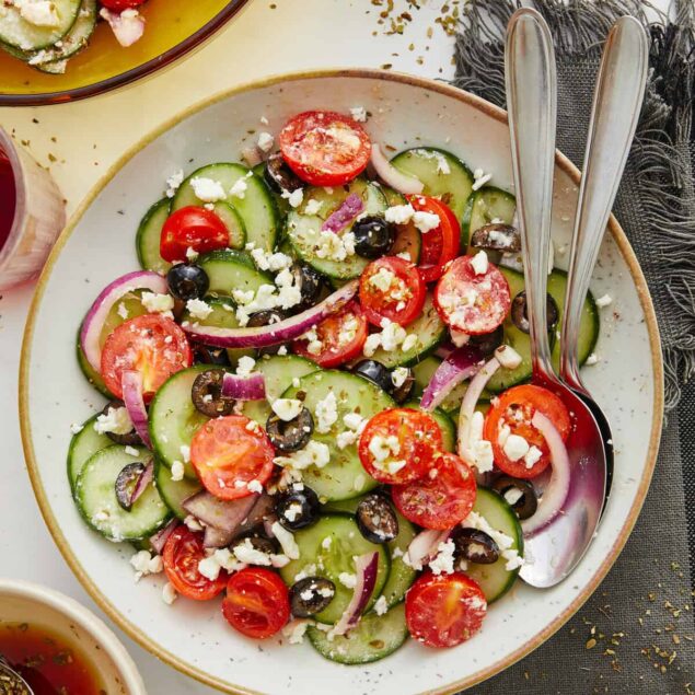 Greek Cucumber Salad