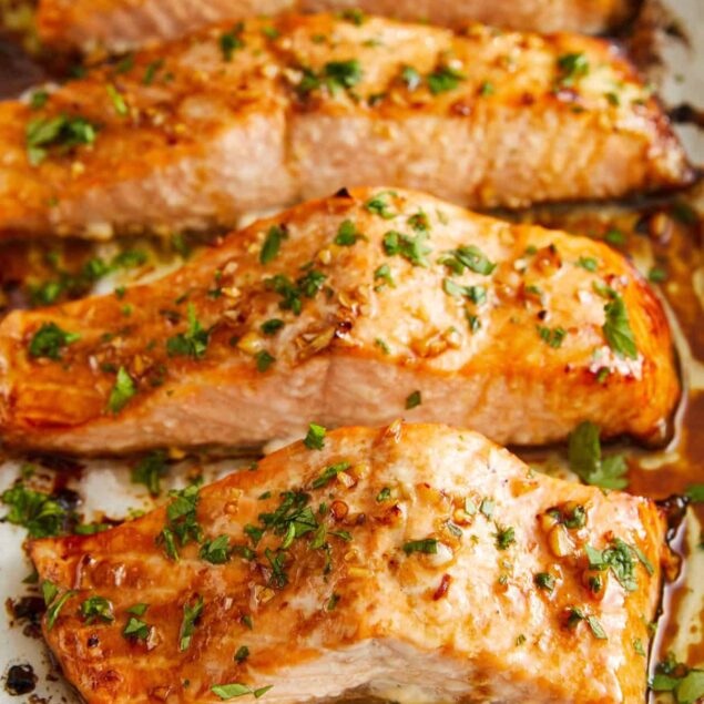 Honey Glazed Salmon