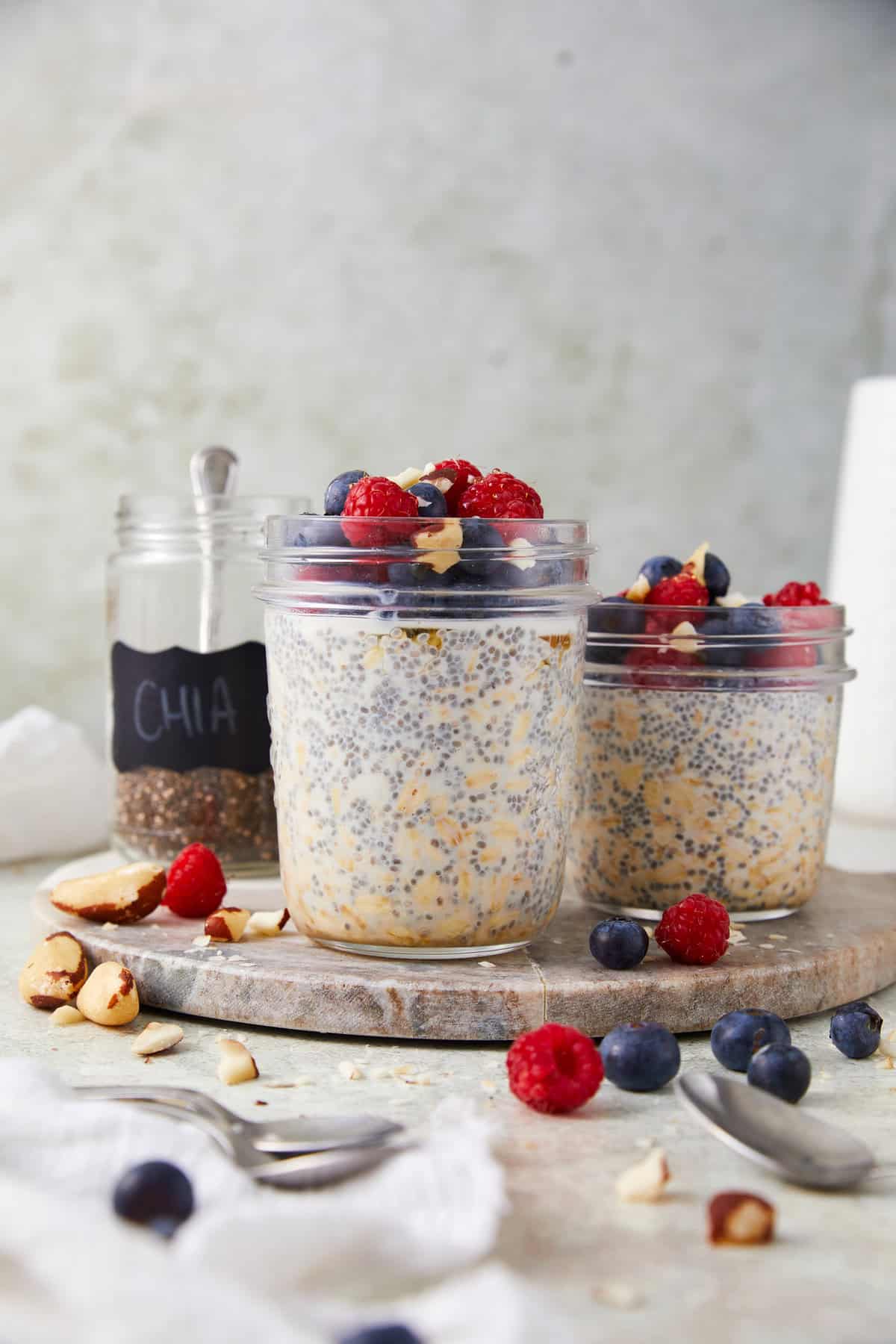 Overnight Oats with Chia Seeds