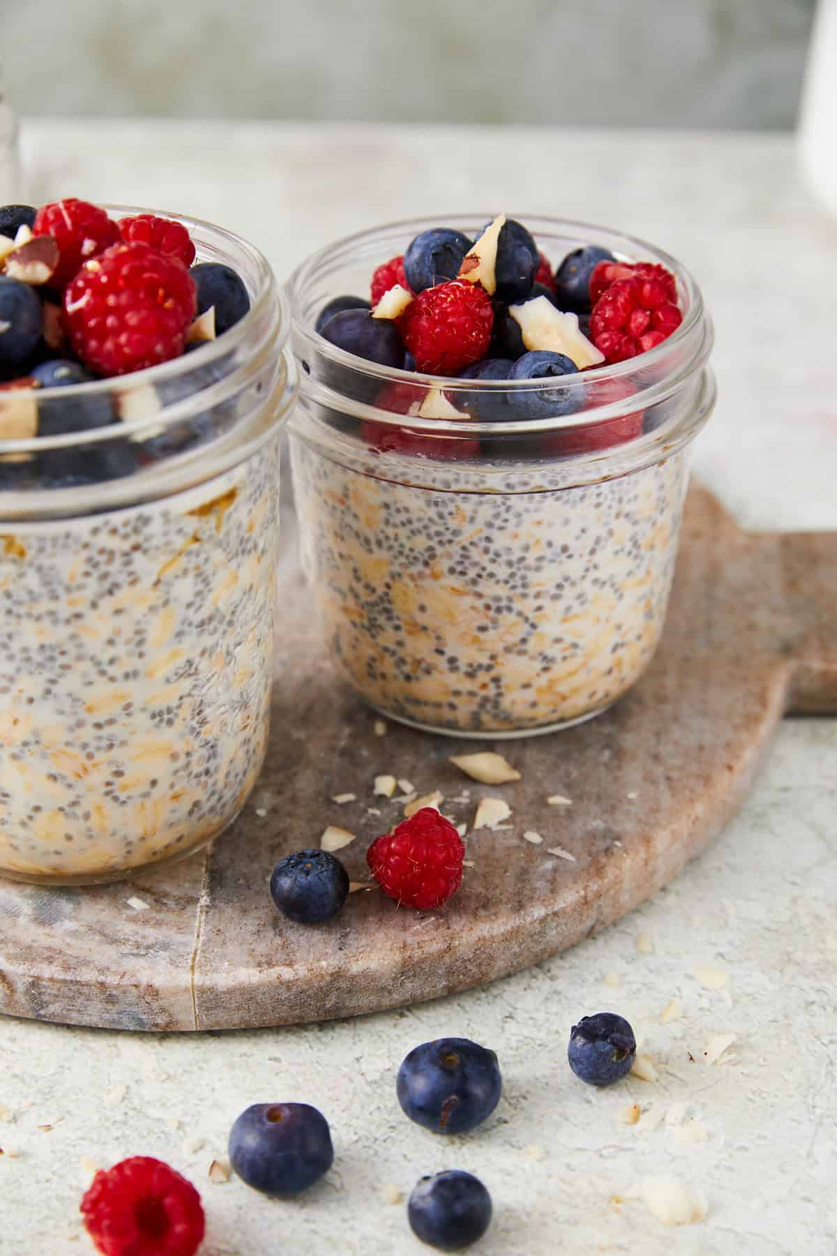 Overnight Oats with Chia Seeds