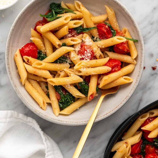 Spinach Tomato Pasta