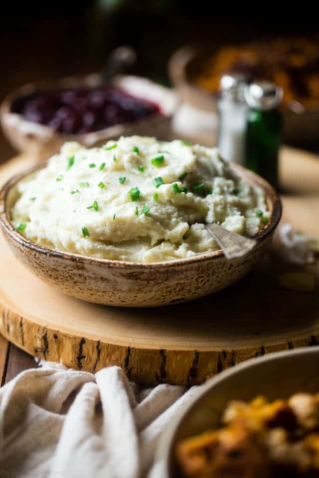 BEST Easy Cauliflower Mashed Potatoes