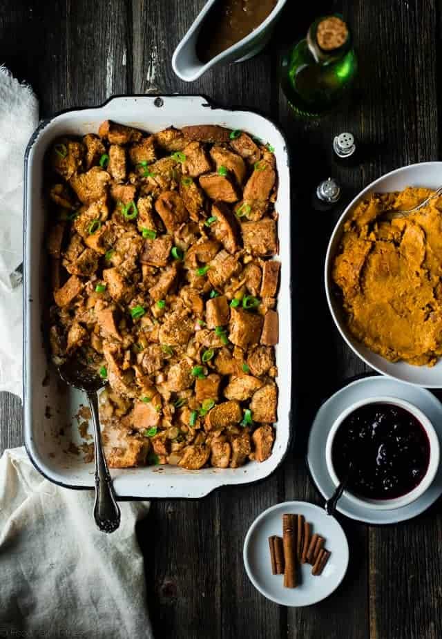 Apple Raisin Easy Gluten Free Stuffing