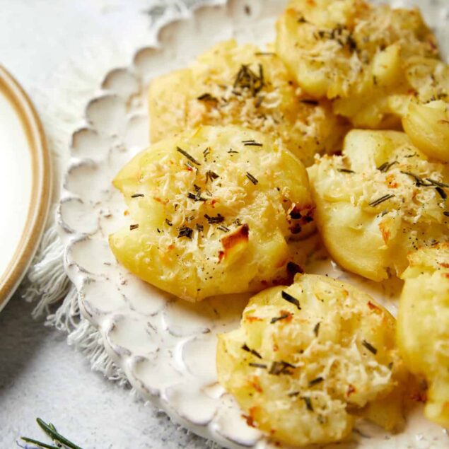 The Best Crispy Smashed Potatoes