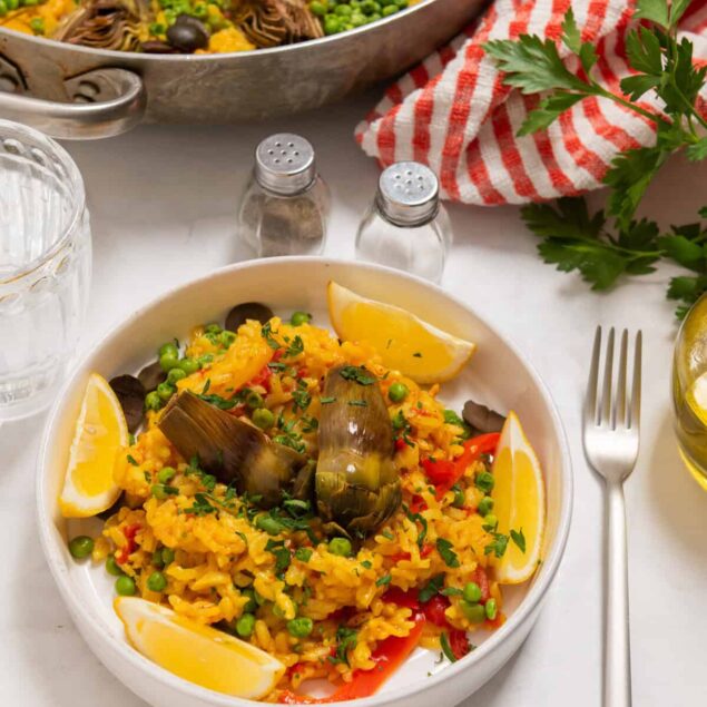 Vegetarian Paella Recipe