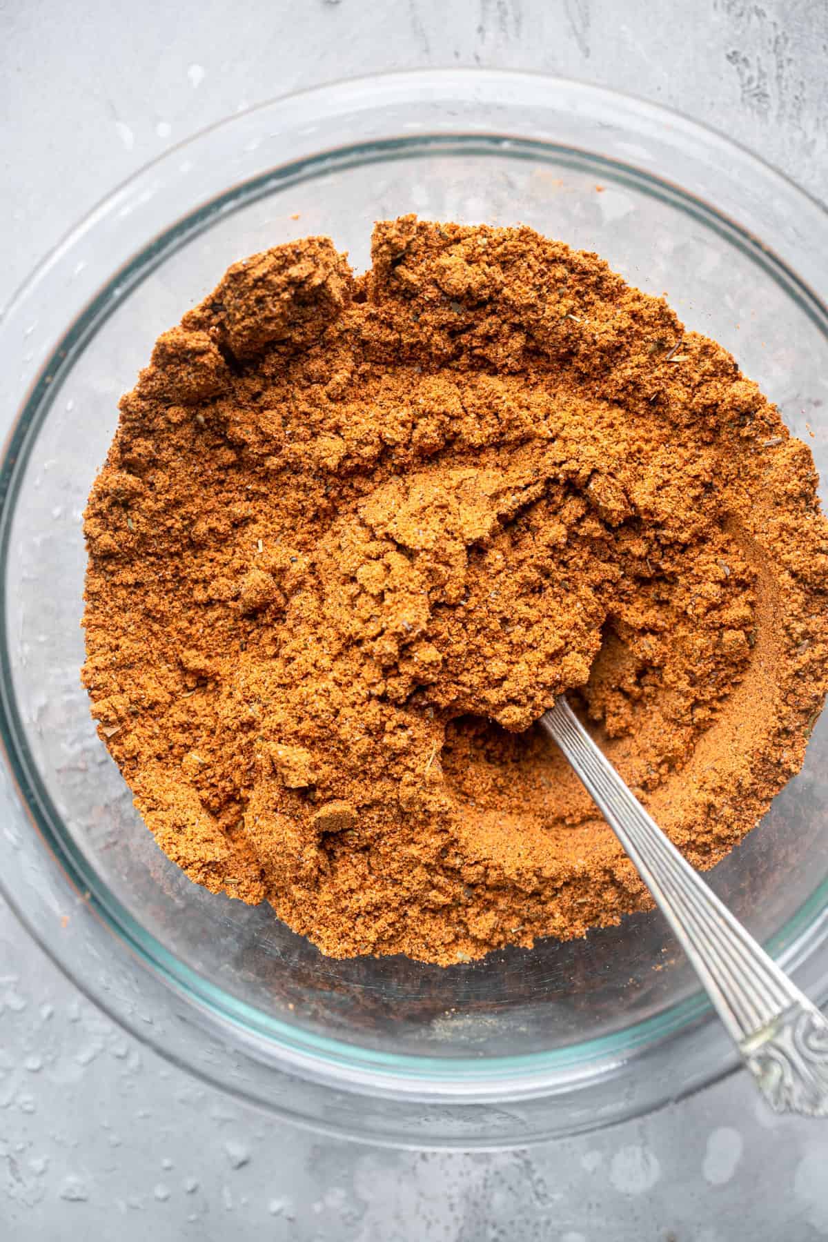 Whole30 Taco Seasoning being mixed in a bowl