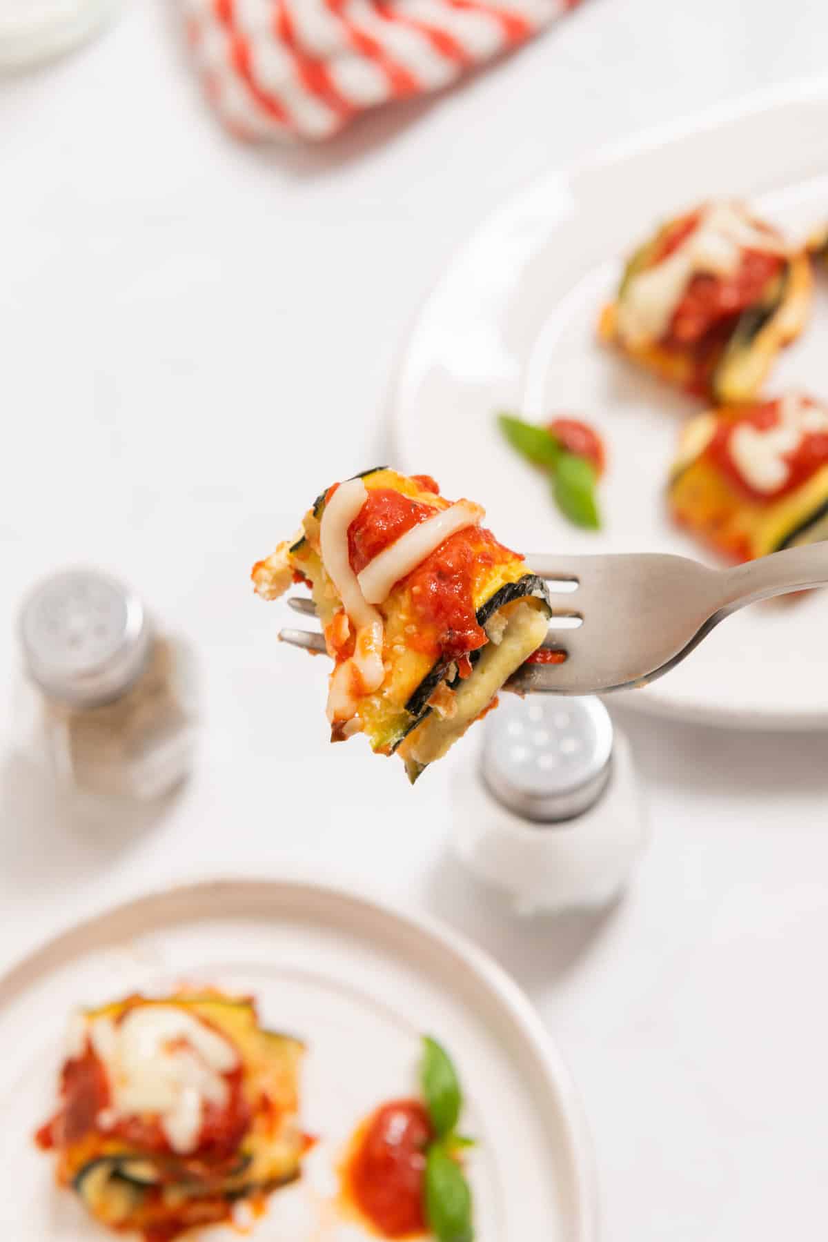Zucchini Lasagna Rolls