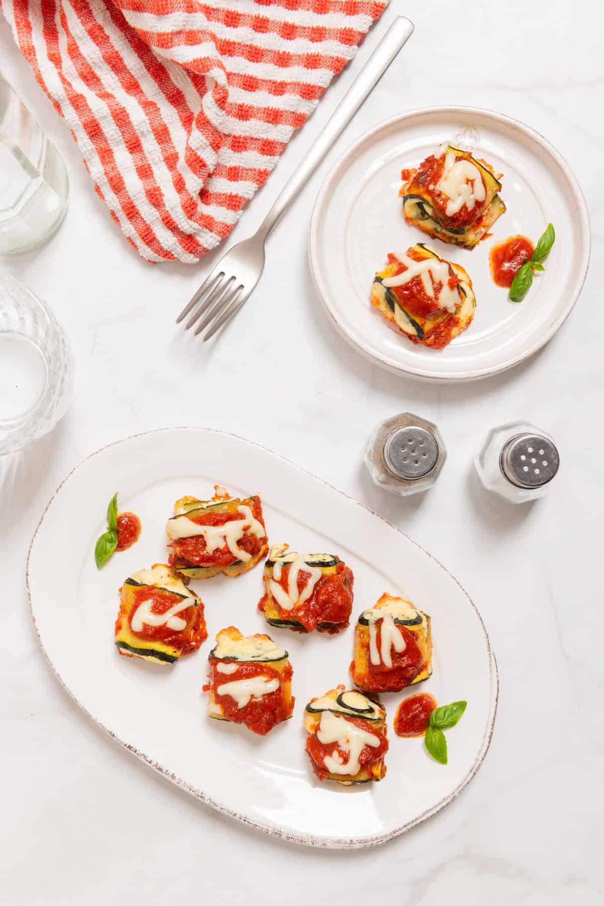 Zucchini Lasagna Rolls