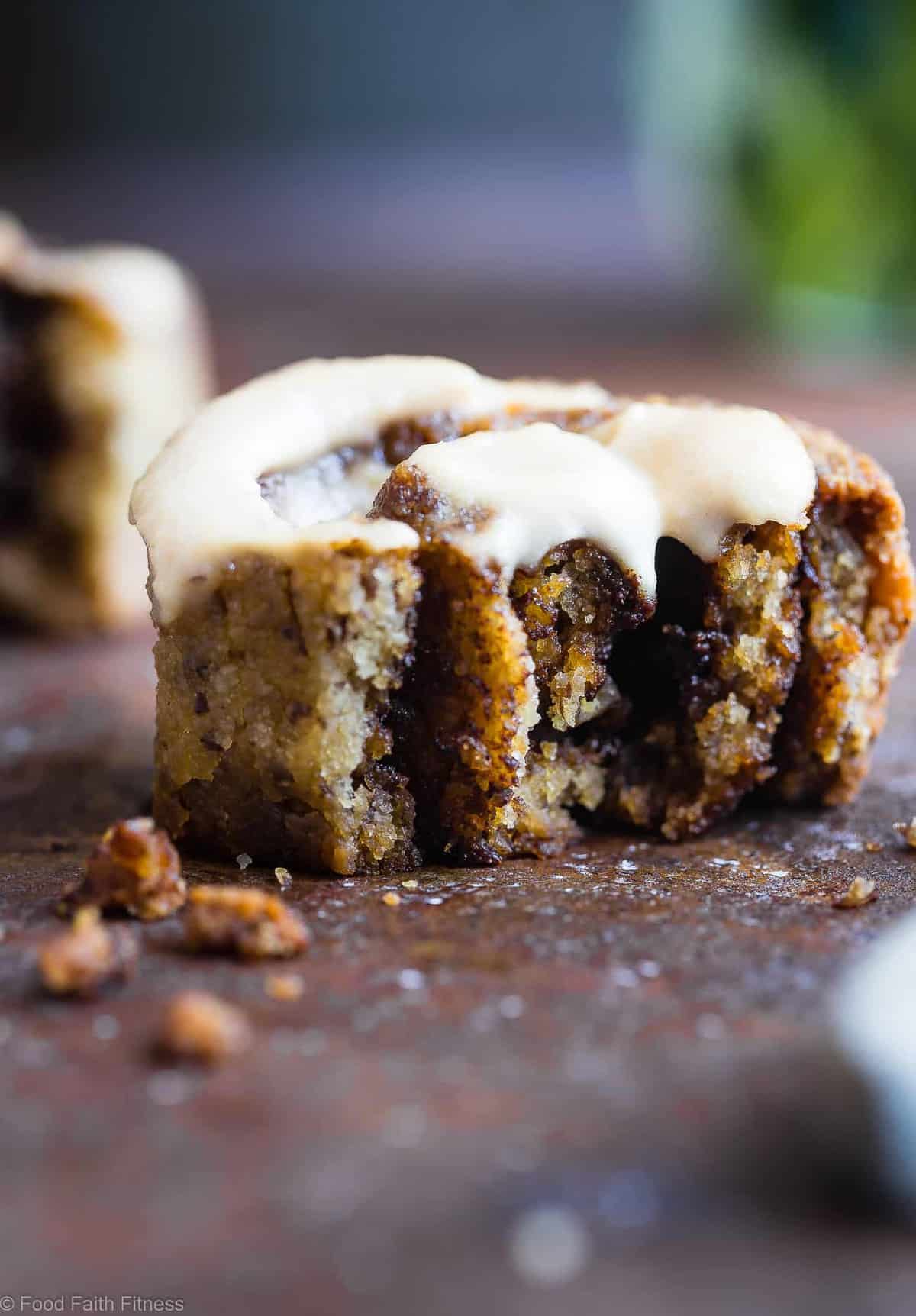 The Best Paleo Cinnamon Rolls - These gluten free cinnamon rolls are a simple, wholesome remake of the classic baked good that you can't even tell is healthy, and gluten/dairy free! SO soft, fluffy and YUMMY! | #Foodfaithfitness | #Paleo #Glutenfree #Healthy #Dairyfree #Cinnamonrolls