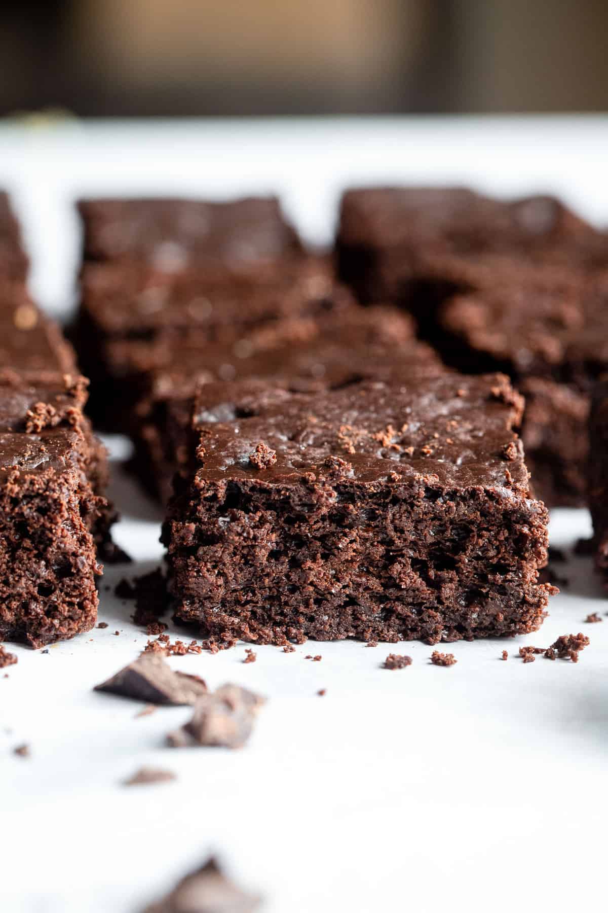 Healthy greek yogurt brownies