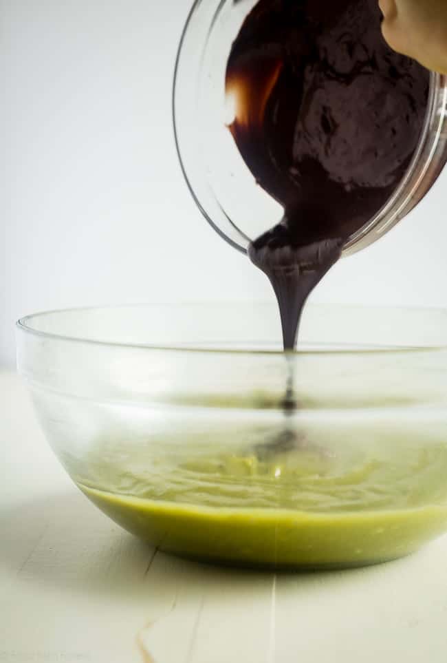 Paleo German Chocolate Cake - You'd never know this rich, moist German Chocolate Cake is a healthy remake that is paleo friendly and gluten, grain, oil, butter and refined sugar free! | Foodfaithfitness.com | @FoodFaithFit